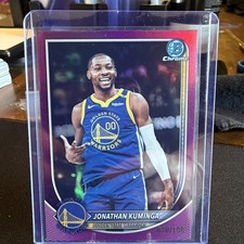 2025-26 Bowman Jonathan Kuminga Reptilian Refractor /199 Warriors Purple