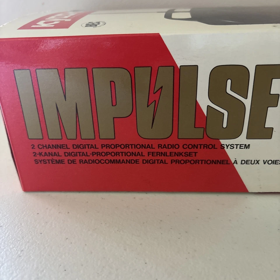 NOS KYOSHO RC IMPULSE II RADIO CONTROL SYSTEM 1988 HOBBICO AIRCRAFT USE NEW - Image 4 of 4