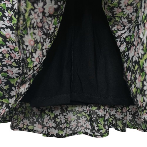 Tommy Hilfiger Womens Dress Size 4 Floral Garden Godet Fit & Flare Long Sleeves - Picture 6 of 12