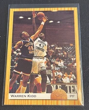 1993 Clasic Draft Card # 48 Warren Kidd - Mid Tenn St/Free Agent