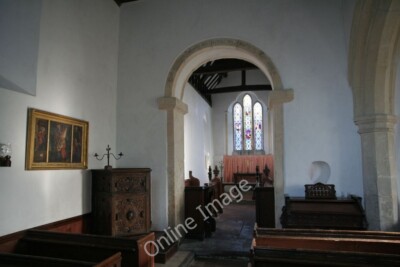 Photo 6x4 Looking from the nave Wallingford View down the nave to the arc c2010