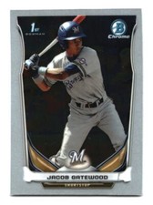 2014 Bowman Draft Chrome # CDP39 Jacob Gatewood