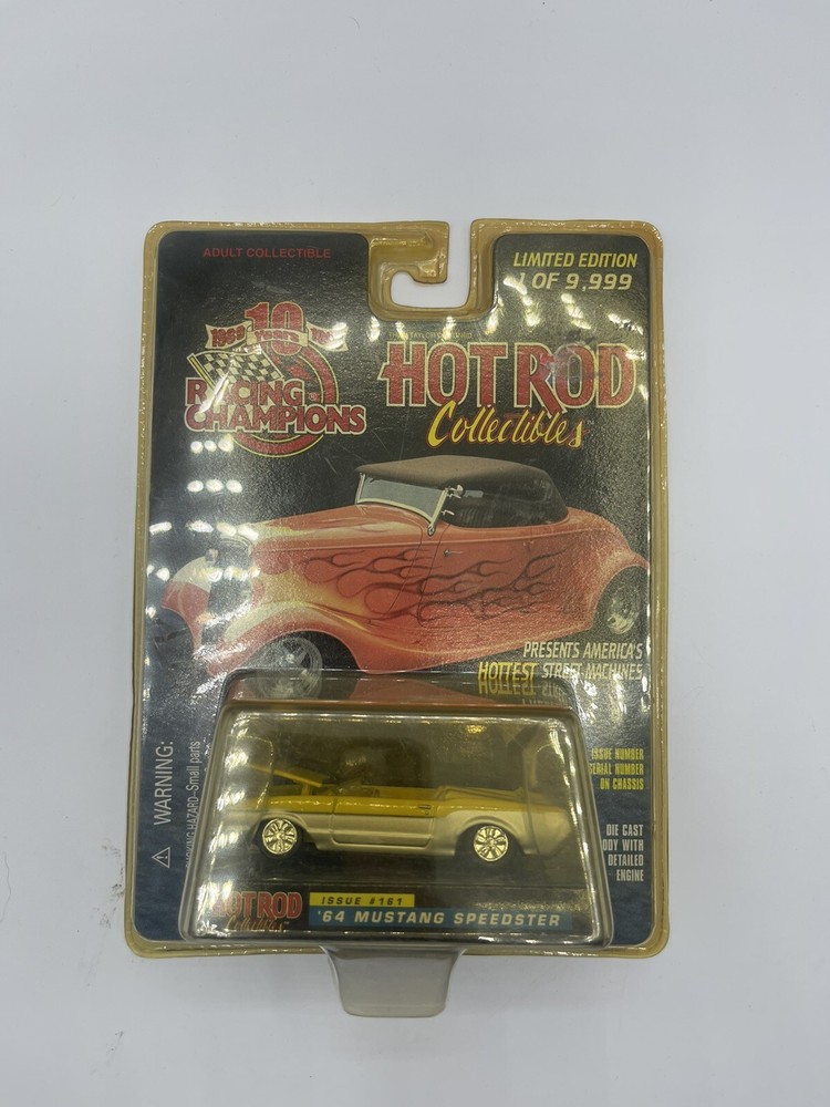 Racing Champions 64 1964 Ford Mustang Speedster Conv Hot Rod Magazine  NY