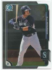 D.J. Peterson Seattle Mariners 2015 Bowman Chrome Prospect Card