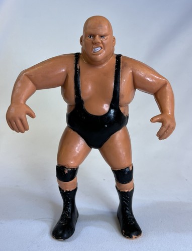Vintage WWF LJN King Kong Bundy Rubber Wrestler Ac...
