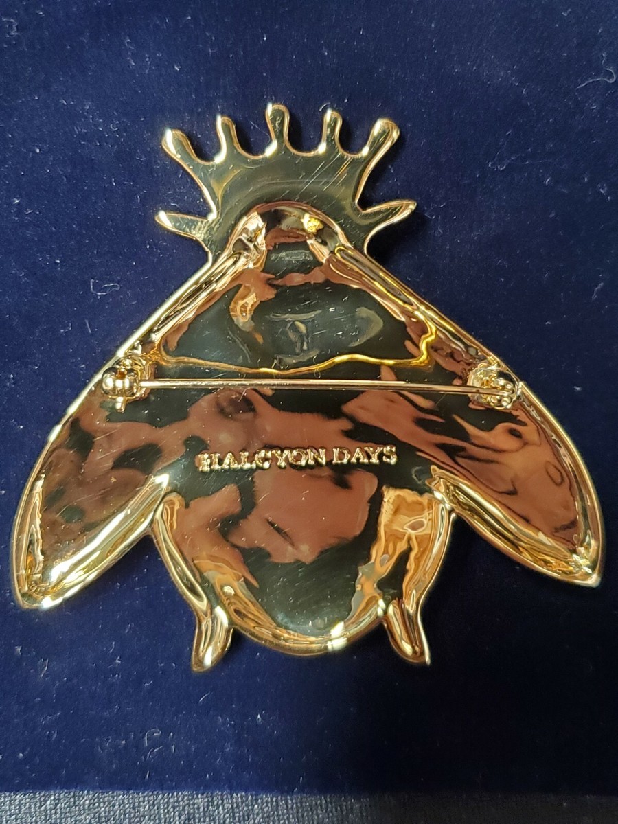 Halcyon Days Sparkle Queen Bee Brooch | eBay Halcyon Days Sparkle Queen Bee Brooch | eBay