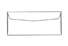 No. 6-3/4 Side Seam Regular White Envelopes, 3-5/8" x 6-1/2"