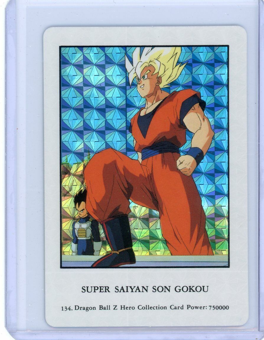Dragon Ball Z Hero Collection Card 134 Super Saiyan Son Dragon Ball Z Hero Collection Card 134 Super Saiyan Son