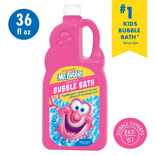 Mr. Bubble Bath Original Bubble Hypoallergenic Classic Bubble Gum