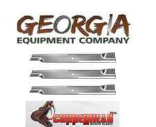3 USA made 72" EXMARK 103-6384 103-6384-S copperhead commercial blades