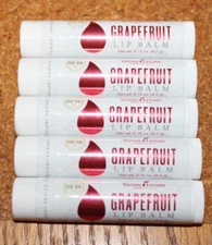 Brand New Sealed Young Living Essential Oils GRAPEFRUIT Lip Balm Package of 5!