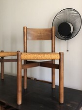 CHARLOTTE PERRIAND MERIBEL Steph Simon Chair 1950 Era Prové Jeanneret Chapo