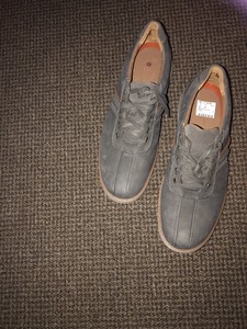 clarks shoes mens silver