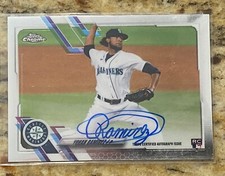 Yohan Ramirez 2021 Topps Chrome  Auto RC RA-YR