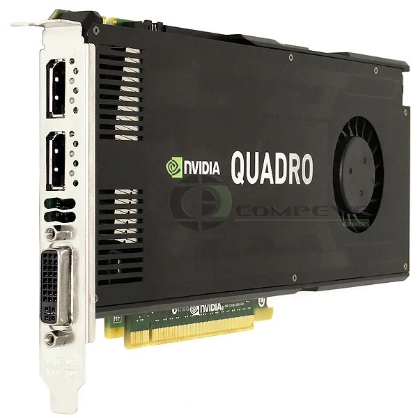 IBM nVidia Quadro K4000 GPU 3GB GDDR5 PCIe x16  2.0 x16 Video Card 03T8312 - Image 2 of 3