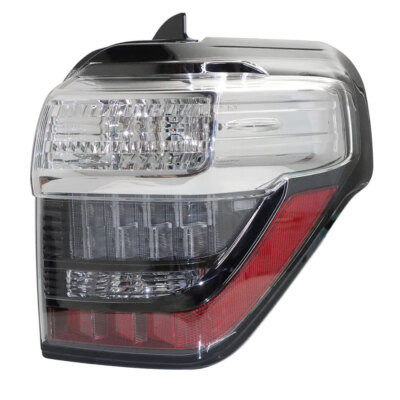 Yibei-tech Tail Light Assembly Pair For Toyota 4Runner 2014-2020 – Left & Right, Clear Lens Chrome Housing