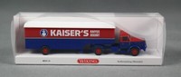 "Wiking 051328/0513 28 H0 1:87 Koffersattelzug (Henschel) \"Kaiser's Kaffee\" Neu!"