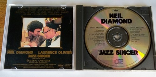 THE JAZZ SINGER neil diamond original movie soundtrack album CD USA - Picture 3 of 3