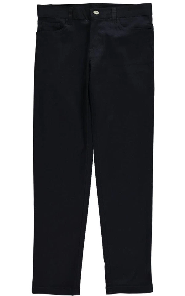 Galaxy Pencil Pants Girls Size 8 Black Cotton Blend Uniform Slim With 5-pockets - Image 3 of 3