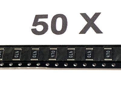 47R, 47 Ω, 47 Ohm, 5%, 1W, 2512, 500V, 155°, CRCW251247R0JNEG, VISHAY, 50 Stück