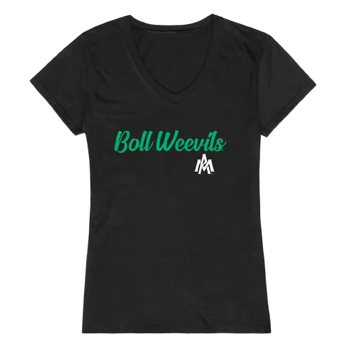 Uni of Arkansas at Monticello Boll Weevils & Cotton  Script Tee Women T Shirt