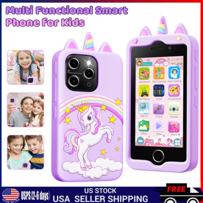 Toddler Learning Toys with Unicorn Educational Games Kids Smart Phone Gifts Toys