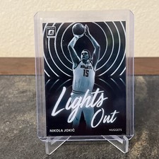 2022-23 Panini Donruss Optic Basketball - Lights Out #5 - Nikola Jokic
