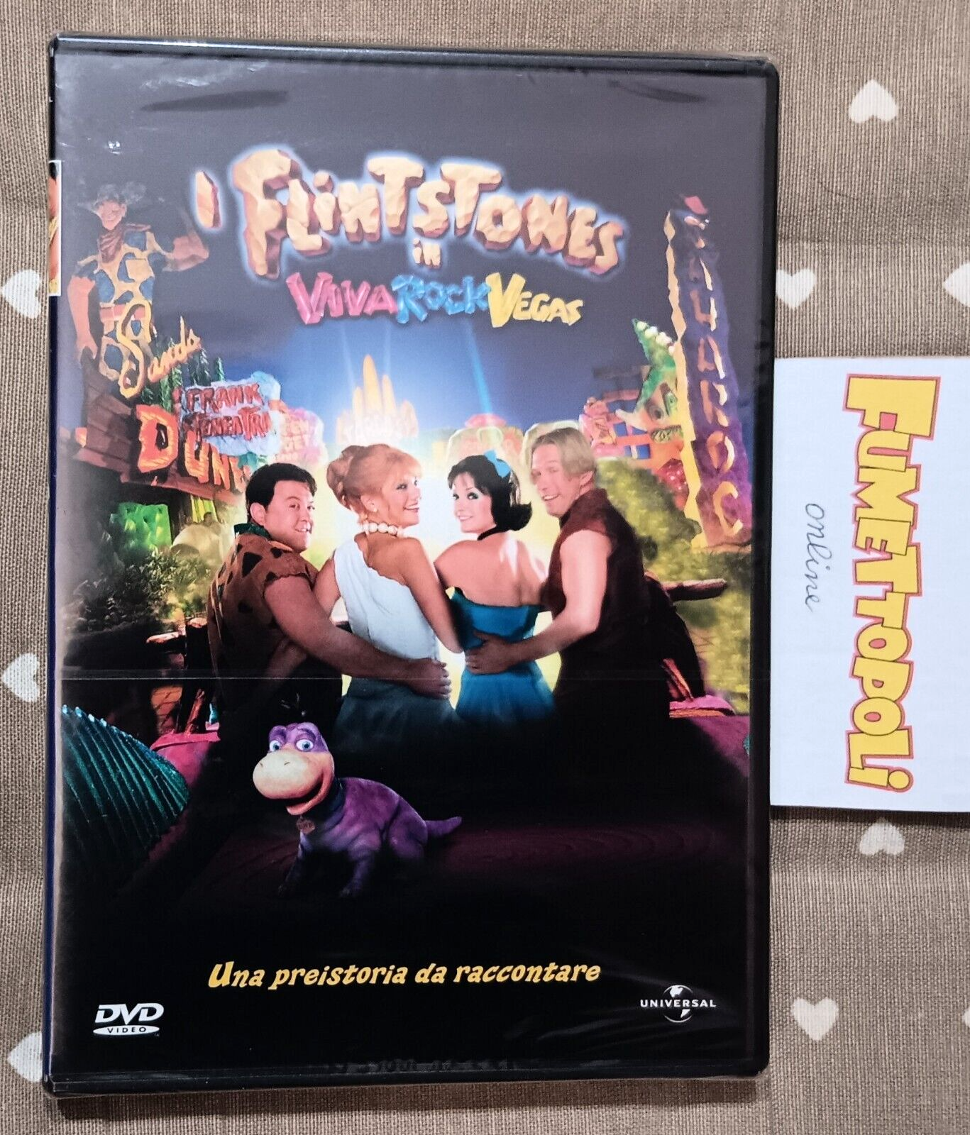 I FLINTSTONES in VIVA ROCK VEGAS DVD Universal fuori catalogo NUOVO SC57