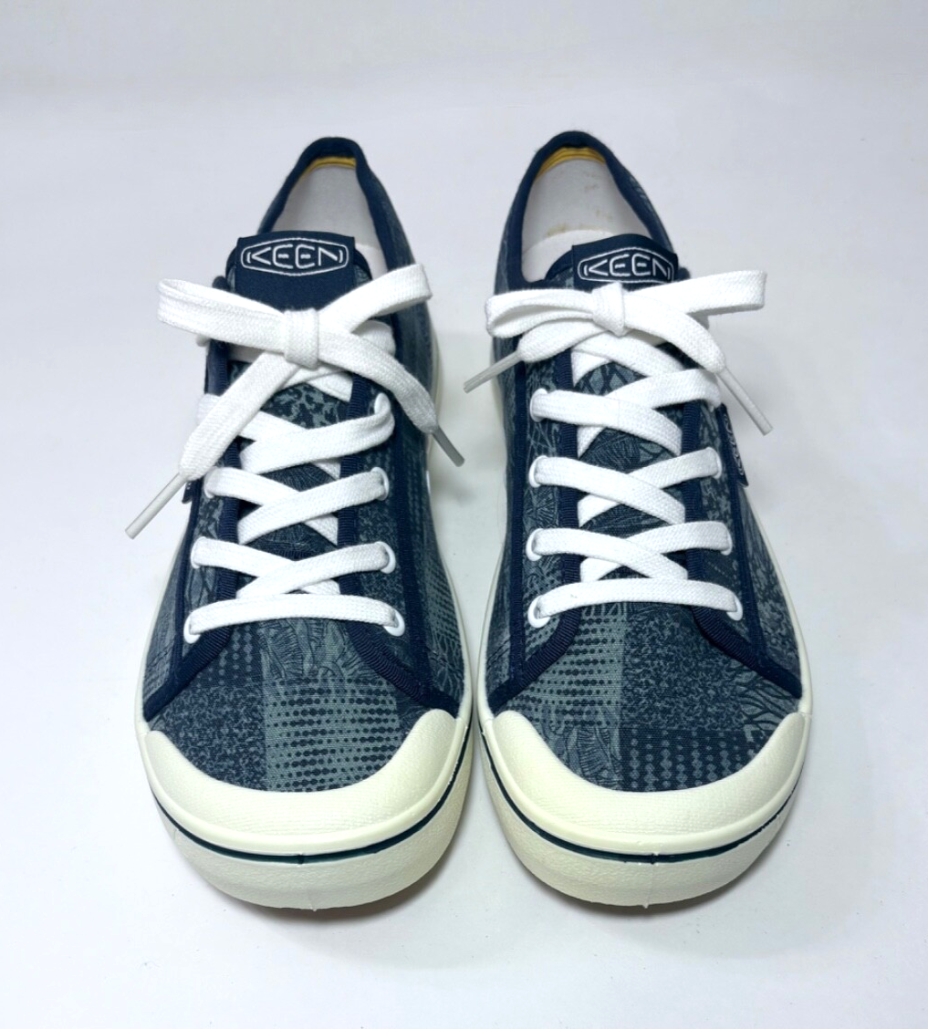 Keen Elsa Lite Blue Nights White Womens Sneakers Size 10.5 NWOB Lace-Up Casual Shoes
