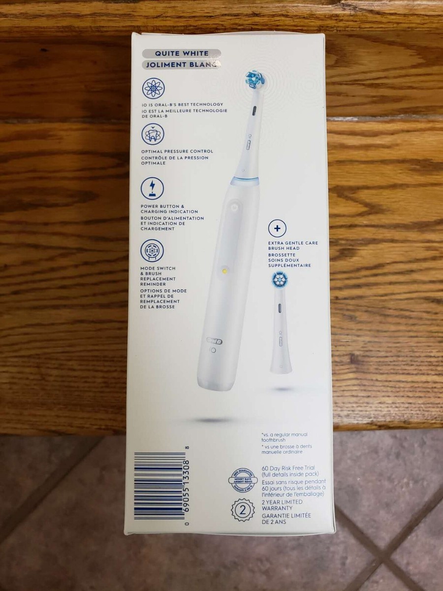 美品 Oral-B iOシリーズ 5s ホワイト Oral B iO Series 5 Rechargeable Electric Toothbrush w/Brush