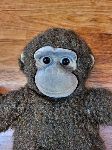 Vtge 1989 Dakin Rubber Face Monkey Chimpanzee 17" Plush - Picture 3 of 5