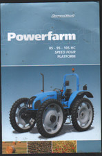 Foglietto brochure trattore alta liquidazione Landini "Powerfarm"