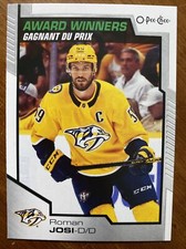 20-21 UD Series 2 Hockey Opee Chee Award Winner 605 Roman Josi