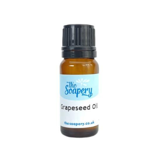 Grapeseed Oil 10ml Pure Natural Cold Pressed Carrier Oil Massage Skin