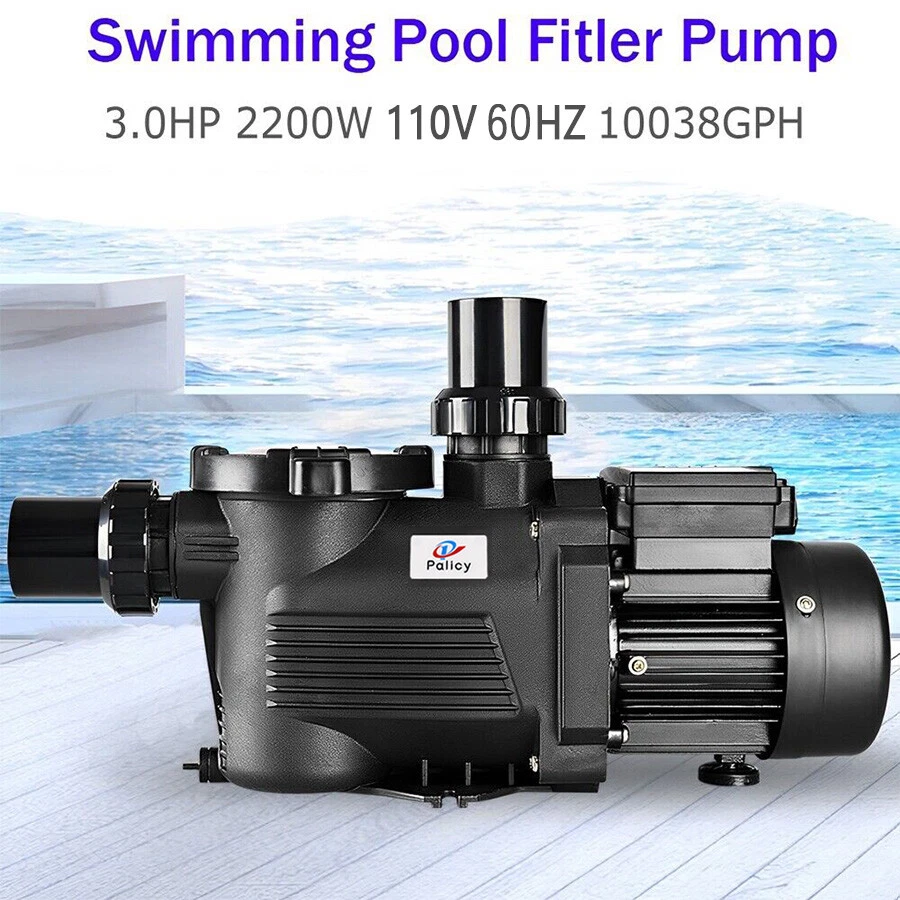 1.2/3hp High Speed Super Pump For In-Ground Swimming Pool Pump US SUPPLY - Image 4 of 4