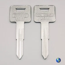 SR-5 Key Blanks for Various Models by Daewoo, Subaru, Yale, and others (3 Keys)