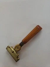 Vintage SCHICK EVERSHARP INJECTOR Razor Bakelite Handle Pat. 180608 No Blade