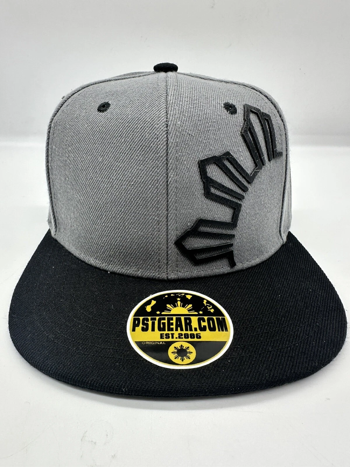 Philippines hat filipino pinoy pinay flag 3 stars and sun Bandana Gray Brim new