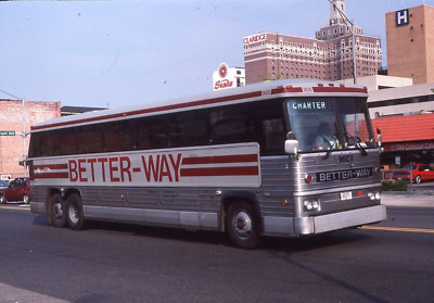 Original Bus Slide Better-Way #805 Charter MCI Bus 1989 #37