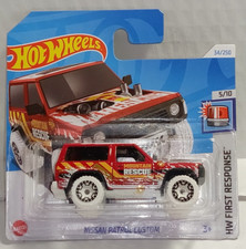 2024 Hot Wheels Short Card Nissan Patrol Custom 34/250 First Response 5/10 HTB59