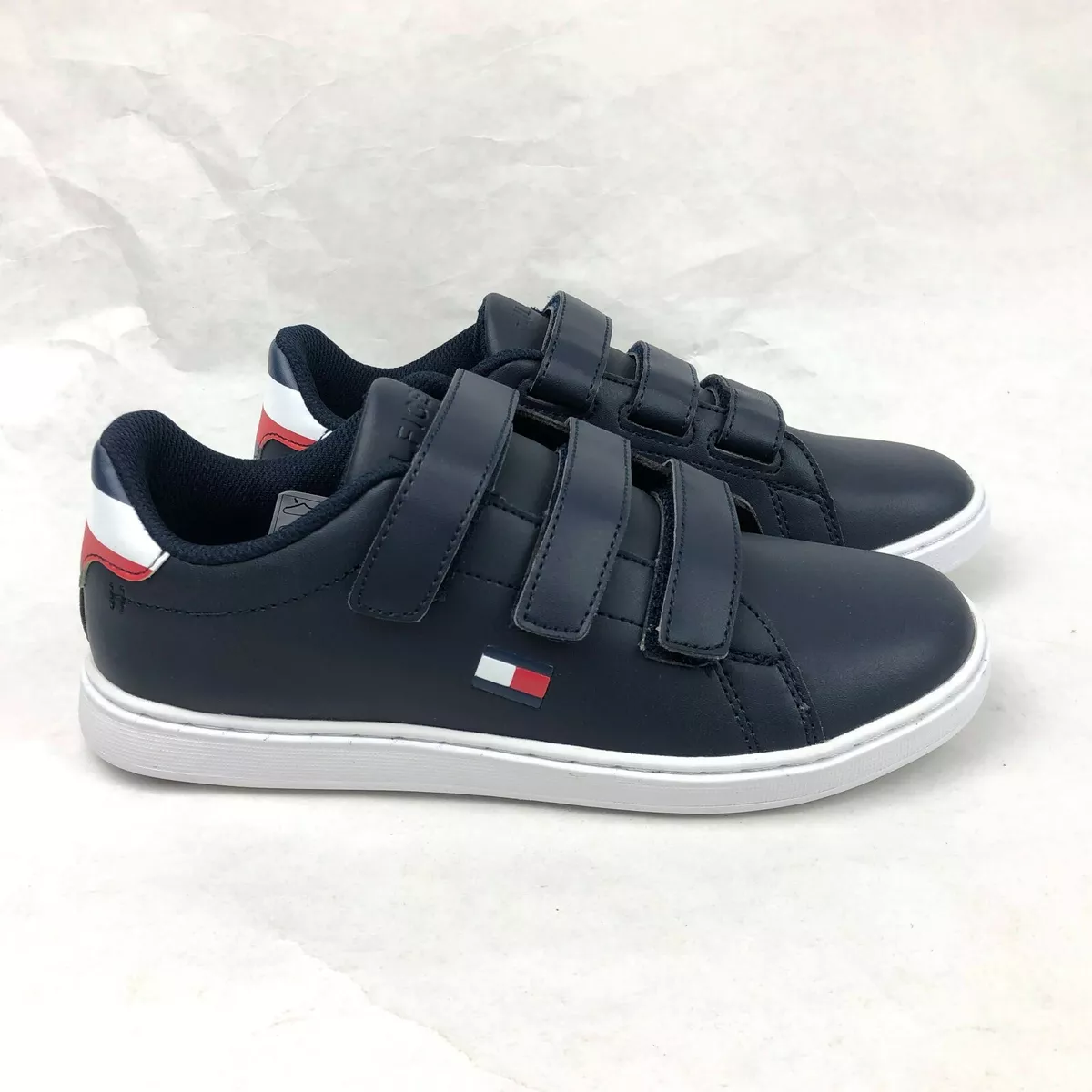 Tommy Hilfiger Iconic Court Alt Sneakers TH100020C Hook and Loop Navy