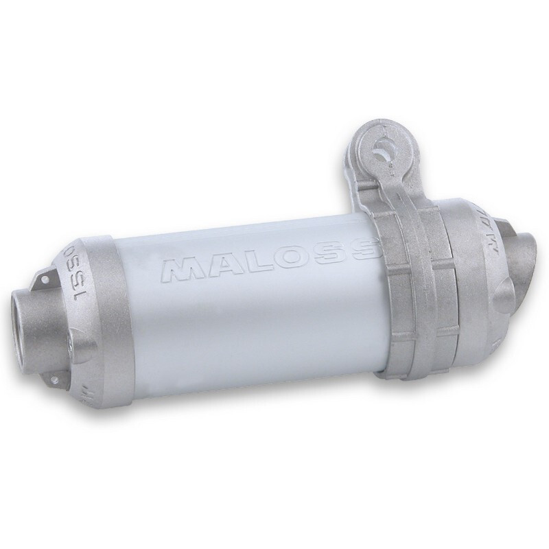 Silencieux Malossi aluminium universel montage 21mm cyclo