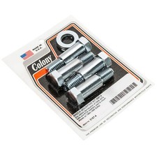 #3167-4 Kit de pernos de montaje de choque Harley-Davidson Softail Zinc Colony Machine 1984-99