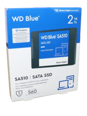 Western Digital WDS200T3B0A Blue SA510 2TB, 2.5'' (6.4cm) SATA SSD
