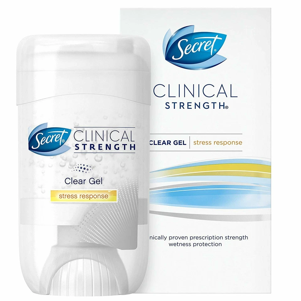 Secret Clinical Strength Stress Response Deodorant Clear Gel 48hr 1.6 oz 3 Pack - Image 2 of 4
