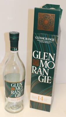 Glenmorangie Quinta Ruban 14 Years Port Cask Single Malt Scotch Whiskey Bottle
