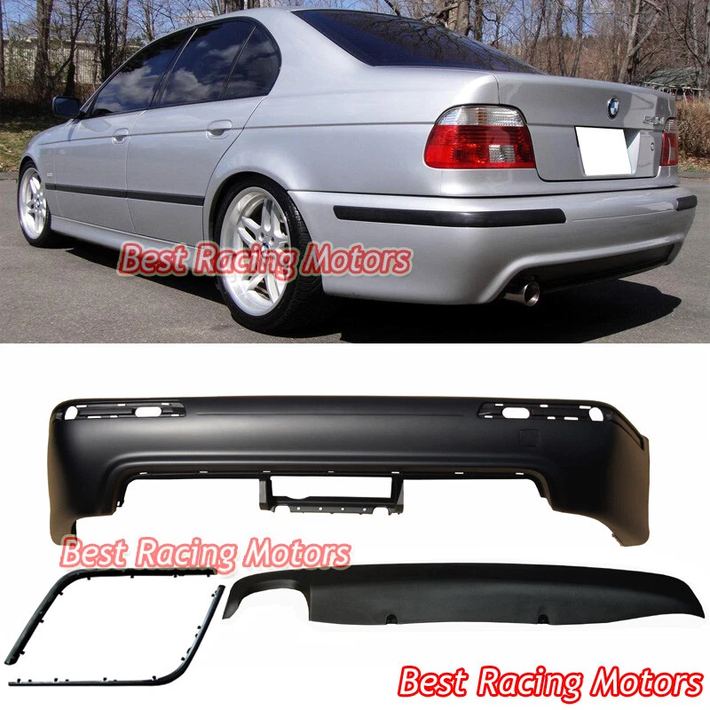 For 1997 2003 BMW E39 5 Series M5 Style Rear Bumper Cover PP