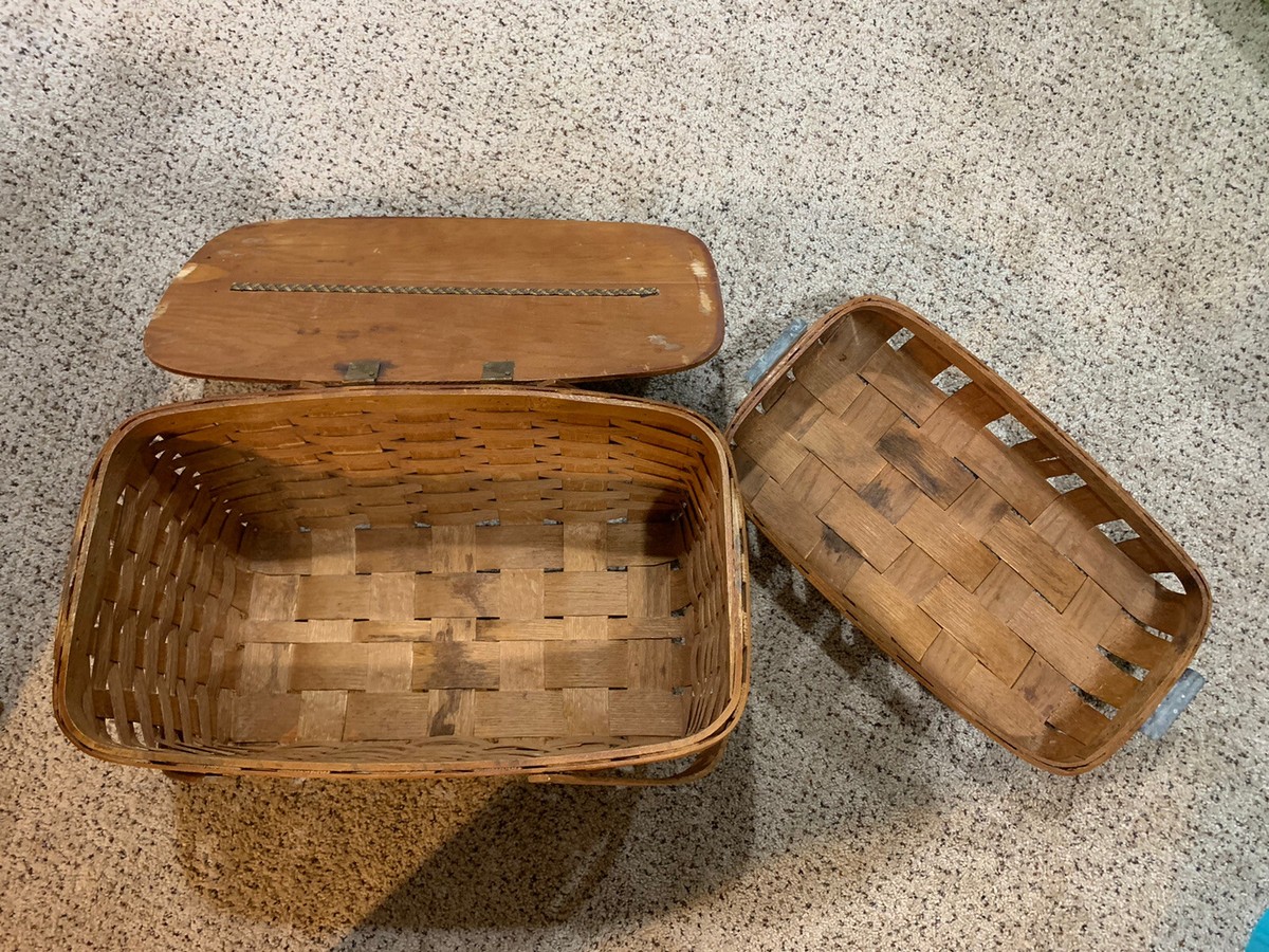 Peterboro Basket  新品未使用品　レア商品　商談中 PBC-picnic-handles-9542-