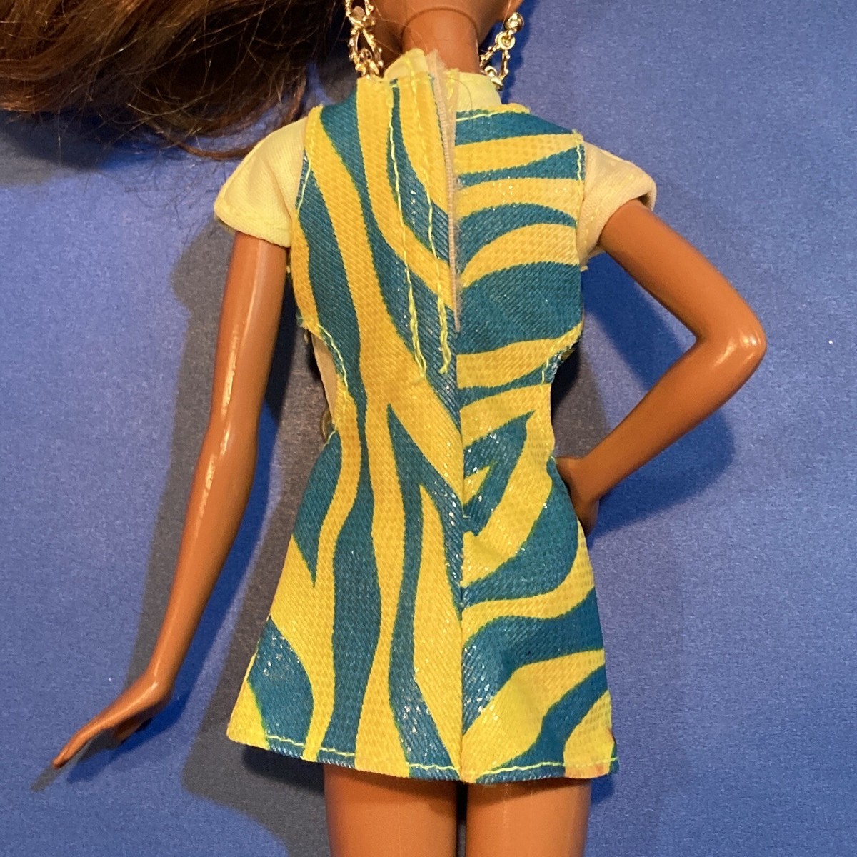 neon barbie dress Barbie Mod Retro Style Neon Mini Dress ~ Genuine Mattel