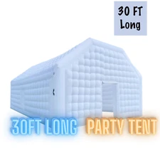 Giant 30 FT Inflatable Party Tent with air blower for party events - white